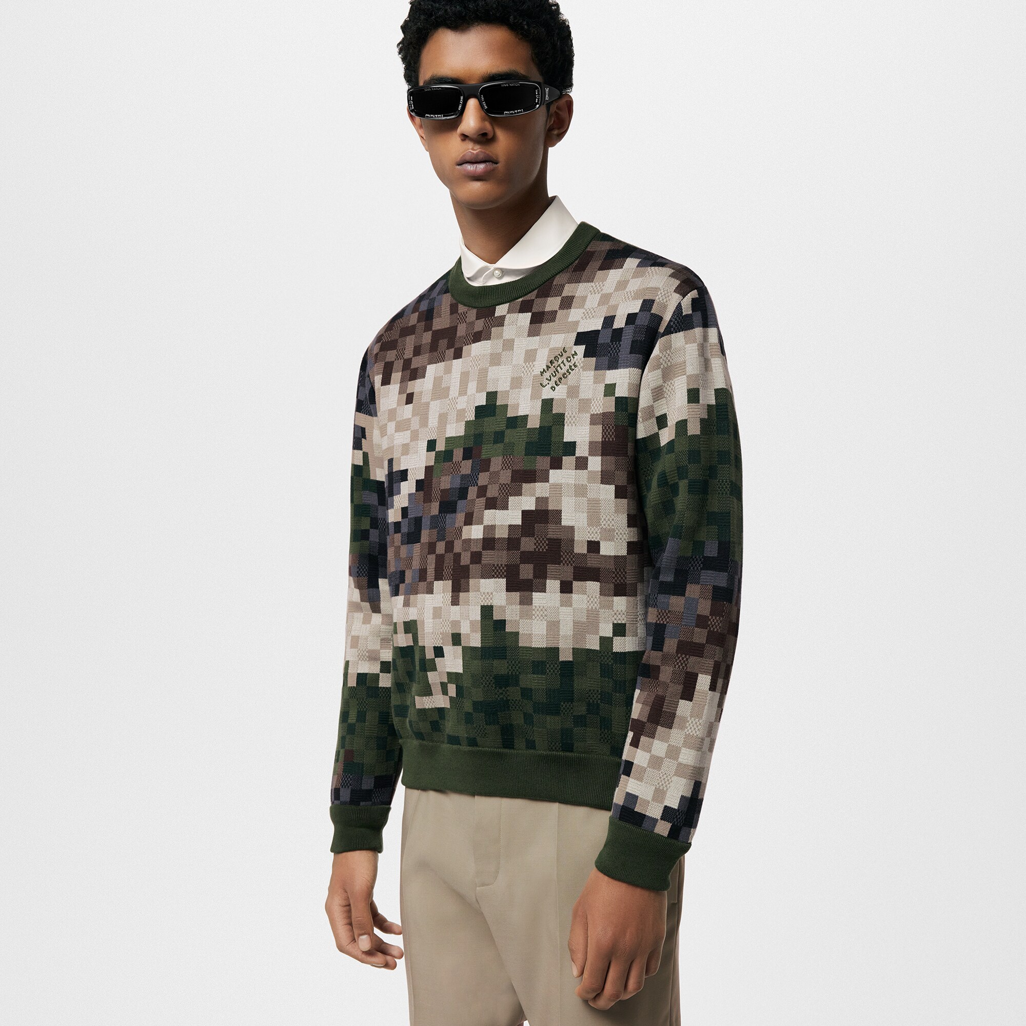 Jacquard jumper clearance mens